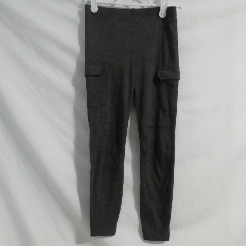 BIAGGI | small | Charcoal Leggings | Side Pockets | Made In the USA